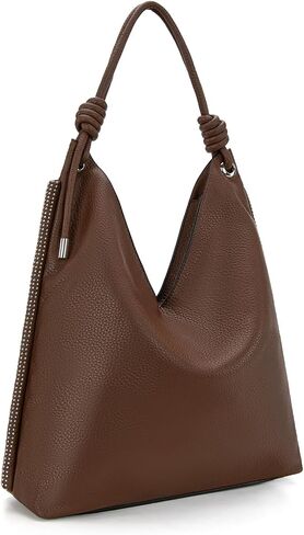 Montana West Hobo Bags for Women Soft Slouchy Top Handle Shoulder Purses Handbag with Knot Strap in Saudi Arabia