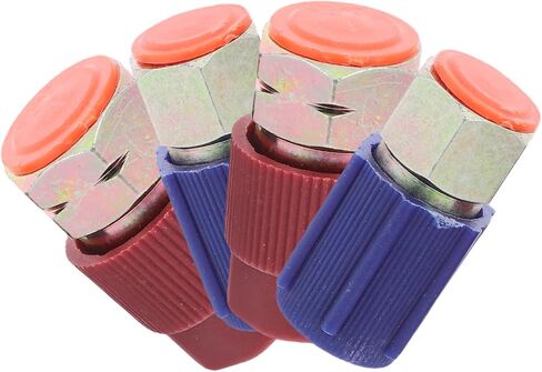 GLEAVI 4pcs Car Adapter Air Conditioning Repair Kit Converter for Car Electrical Outlet Random Color in Saudi Arabia