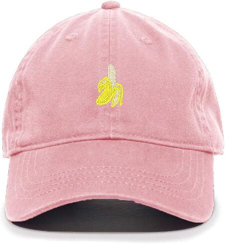 Tech Design Peeled Banana Baseball Cap Embroidered Cotton Adjustable Dad Hat in Saudi Arabia