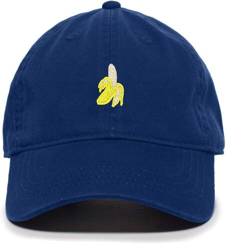 Tech Design Peeled Banana Baseball Cap Embroidered Cotton Adjustable Dad Hat in Saudi Arabia