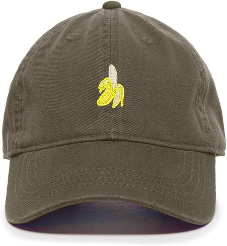 Tech Design Peeled Banana Baseball Cap Embroidered Cotton Adjustable Dad Hat in Saudi Arabia
