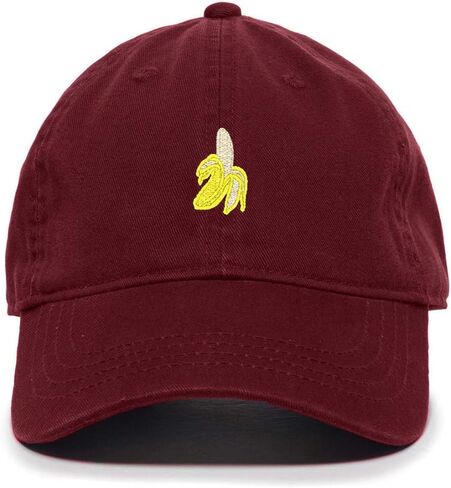 Tech Design Peeled Banana Baseball Cap Embroidered Cotton Adjustable Dad Hat in Saudi Arabia