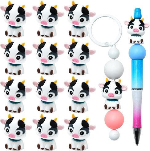 18 قطعة من الخرز البؤري السيليكوني لأقلام الحروف وخرز السيليكون للأم المباركة لصنع سلسلة المفاتيح وخرز السيليكون بالجملة لصنع المجوهرات وقلادة السوار والحرف اليدوية (شخصيات الأم) in Kuwait