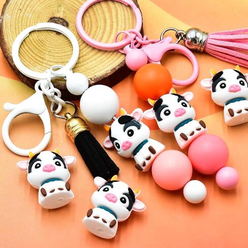 18 قطعة من الخرز البؤري السيليكوني لأقلام الحروف وخرز السيليكون للأم المباركة لصنع سلسلة المفاتيح وخرز السيليكون بالجملة لصنع المجوهرات وقلادة السوار والحرف اليدوية (شخصيات الأم) in Kuwait