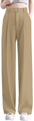 Betusline Women's Wide Leg Pants Business Casual Straight Office Trousers for Women, X-Small-3X-Large in Saudi Arabia