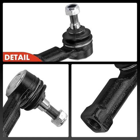 A-Premium 2 x Front Outer Tie Rod Ends, Compatible with Mitsubishi Outlander 2007-2019, Outlander PHEV 2019, Outlander Sport 2011-2019, Lancer 2008-2017 in Saudi Arabia