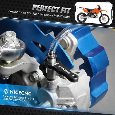 Blue Universal Hydraulic Brake & Clutch Bleeder Tool Fits Most 8mm Bleeder Nipples Aluminum CNC-machined in Saudi Arabia