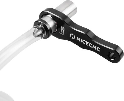 Blue Universal Hydraulic Brake & Clutch Bleeder Tool Fits Most 8mm Bleeder Nipples Aluminum CNC-machined in Saudi Arabia