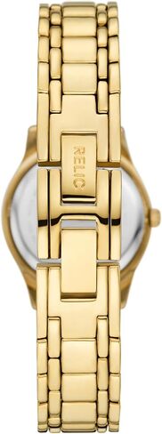 Relic by Fossil Women's Everly Three-Hand Brown-Tone Stainless Steel Watch (Model: ZR34663) in Kuwait