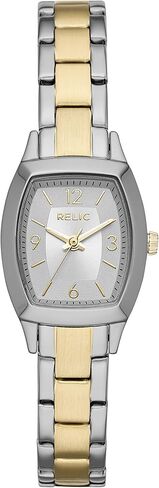 Relic by Fossil Women's Everly Three-Hand Brown-Tone Stainless Steel Watch (Model: ZR34663) in Kuwait