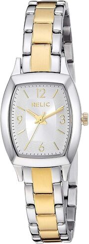 Relic by Fossil Women's Everly Three-Hand Brown-Tone Stainless Steel Watch (Model: ZR34663) in Kuwait