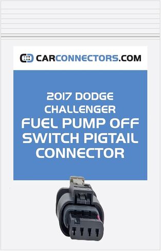 Fuel Pump Off Switch Pigtail Connector for 2017 Dodge Challenger in Saudi Arabia