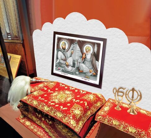 متجر الحرف اليدوية Gurunank Dev Ji وGuru Gobind Singh ji، صورة للأشخاص، ملصق بإطار ضروري لكل عائلة ومكتب وهدية وأغراض ميمونة in Saudi Arabia