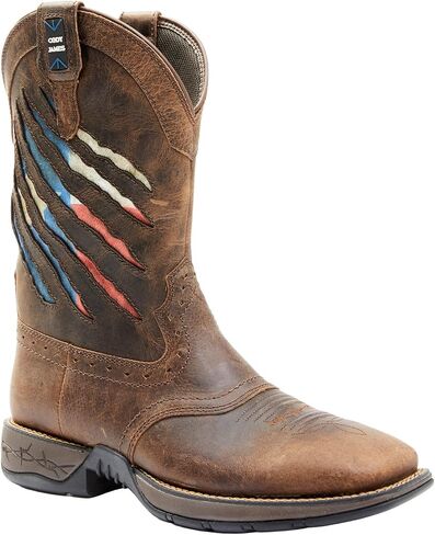 Cody James Men Lite Flag Western Boot Wide Square Toe D M US in Saudi Arabia