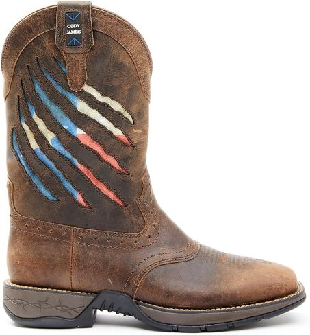 Cody James Men Lite Flag Western Boot Wide Square Toe D M US in Saudi Arabia