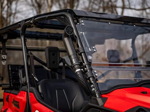مجموعة SuperATV Depth Finder Snorkel Kit لعام 2016+ Honda Pioneer 1000/1000-5/1000 Deluxe/1000-5 Deluxe | 2017+ Honda Pioneer 1000/1000-5 Limited Edition L يرفع كمية الهواء L خرطوم لفائف الضغط العالي in Kuwait