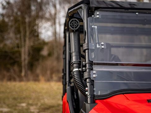 مجموعة SuperATV Depth Finder Snorkel Kit لعام 2016+ Honda Pioneer 1000/1000-5/1000 Deluxe/1000-5 Deluxe | 2017+ Honda Pioneer 1000/1000-5 Limited Edition L يرفع كمية الهواء L خرطوم لفائف الضغط العالي in Kuwait