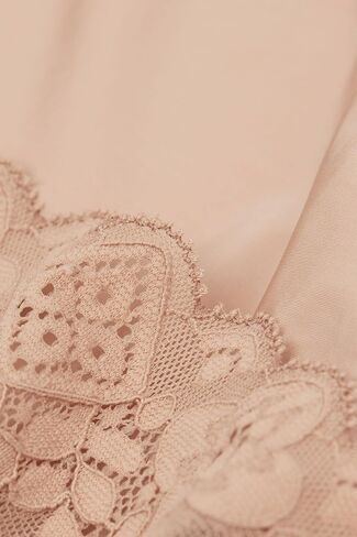 Woman's Microfiber and Lace High Rise Panties in Kuwait