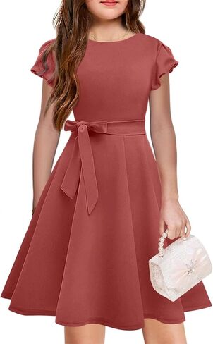 الفتيات الصيف صيف فستان بلا أكمام in Kuwait