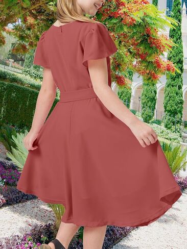 الفتيات الصيف صيف فستان بلا أكمام in Kuwait