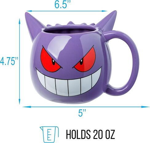 Silver Buffalo Pokemon Snorlax But First Coffee Ceramic Mug, 20 Ounces in Saudi Arabia