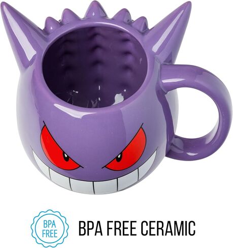 Silver Buffalo Pokemon Snorlax But First Coffee Ceramic Mug, 20 Ounces in Saudi Arabia