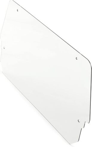 KUAFU Front+Rear Windshield and Roof Compatible with 2009-2021 Polaris RZR 170 Full Clear Flip Windscreen Hard Top Roof in Saudi Arabia