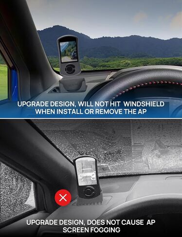 Joytutus Cobb Accessport V3 Mount Holder متوافق مع 2015 2016 2017 2018 2018 2020 2021 WRX STI ، Accessport Vent Mount Holder Black in Kuwait