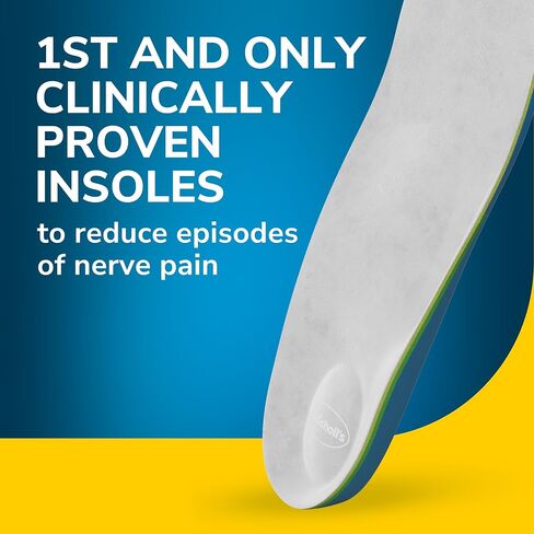 Dr. Scholl’s Pressure Relief Insoles - The Only Proven Insole to Reduce Episodes of Nerve Pain, Neuropathy Pain Relief for Feet, Good for Diabetics, Reduces Foot Pressure, Shoe Inserts Men Size 8-14 in Saudi Arabia