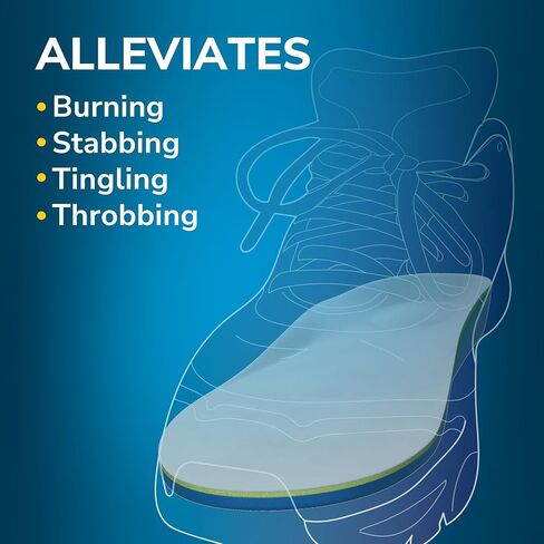 Dr. Scholl’s Pressure Relief Insoles - The Only Proven Insole to Reduce Episodes of Nerve Pain, Neuropathy Pain Relief for Feet, Good for Diabetics, Reduces Foot Pressure, Shoe Inserts Men Size 8-14 in Saudi Arabia