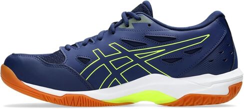 ASICS Men's GEL-ROCKET 11 Volleyball Shoes, 10.5, PEACOAT/SHOCKING ORANGE in Saudi Arabia