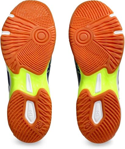 ASICS Men's GEL-ROCKET 11 Volleyball Shoes, 10.5, PEACOAT/SHOCKING ORANGE in Saudi Arabia