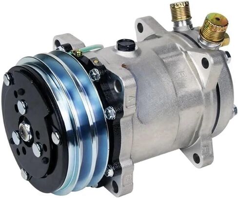 Modified Universal Car Air-Conditioning Compressor 5h14 12v / 24v V Blet Pulley Tractor Excavator Truck 508 A/C Pump(5H14-1B DC-12V) in Kuwait