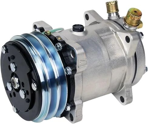Modified Universal Car Air-Conditioning Compressor 5h14 12v / 24v V Blet Pulley Tractor Excavator Truck 508 A/C Pump(5H14-1B DC-12V) in Kuwait