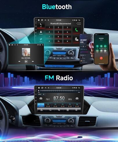 9" Wireless Car Play Car Radio for Honda Odyssey 2010-2017 with Wireless Android Auto,Podofo HD IPS Touch Screen Bluetooth Car Stereo with GPS WiFi FM/RDS Radio Backup Camera【2G RAM+64G ROM】 in Saudi Arabia