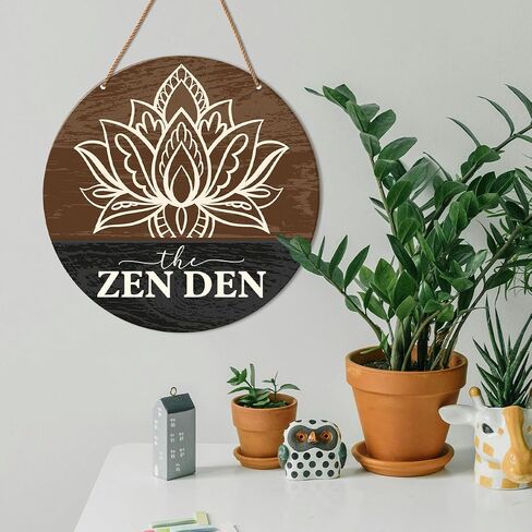 Positive Energy Door Sign Zen Spiritual Room Wall Decor Meditation Witchy Home Wooden Hanging Sign Decorations Gifts for Meditation Yoga Lover, Please Be Mindful of The Energy in Kuwait
