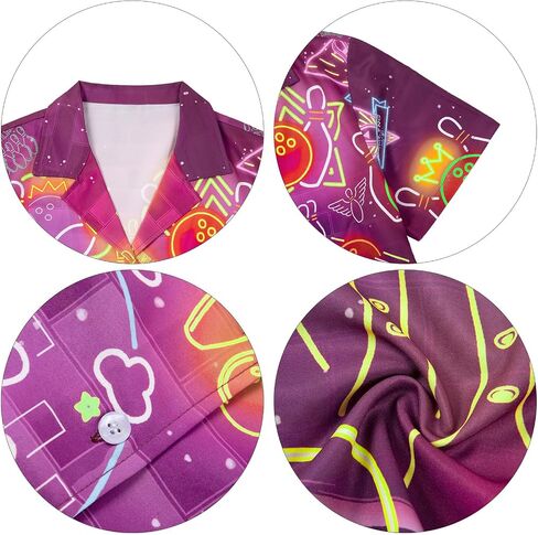 Bowling Shirts for Women Hawaiian Bowling Shirt Bowling Lover Gifts Button Down Tops Casual Short Sleeve Jersey in Saudi Arabia