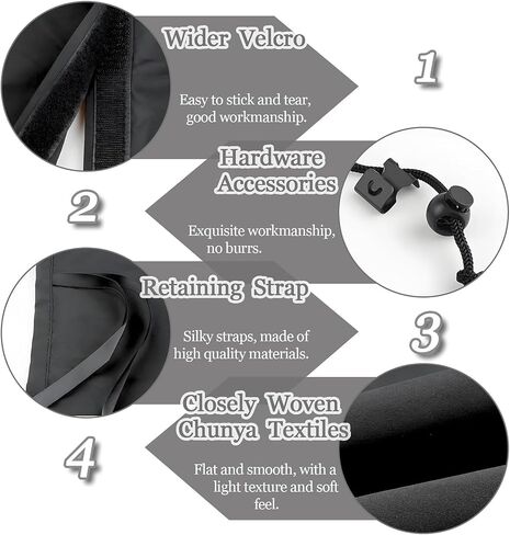 Huli 3PCS Car Window Shades, 95% Light Blocking Car Window Shade for Baby, Car Privacy Curtains for Rear Window & Partition, Universal Car Accessories Interior Fits Sleeping Traveling Camping in Saudi Arabia