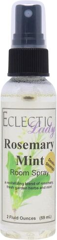 Rosemary Mint Room Spray, 2 Ounces, No Artificial Colors, Parabens, or Preservatives - Fragrant Aromatic Room Mist For Home, Room, Office in Kuwait