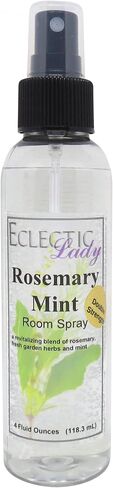 Rosemary Mint Room Spray, 2 Ounces, No Artificial Colors, Parabens, or Preservatives - Fragrant Aromatic Room Mist For Home, Room, Office in Kuwait
