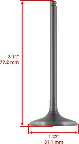 طقم صمام رأس الأسطوانة Caltric Cylinder Tear المتوافقة مع Kawasaki KX250F 2009-2016 in Kuwait