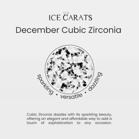 IceCarats 14K Solid Yellow Gold Boy Cubic Zirconia CZ Necklace Heart Love Charm Pendant April Birthstone Jewelry in Kuwait