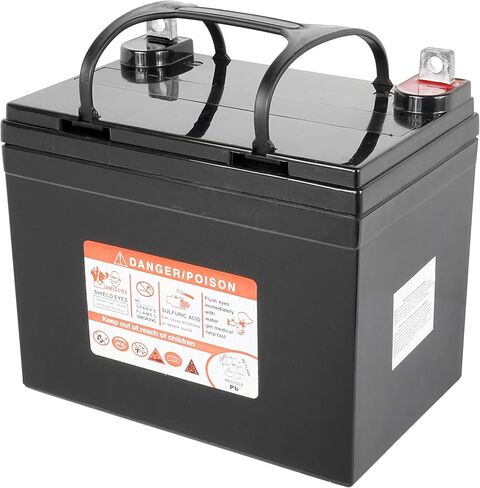Caltric AGM Battery Compatible with John Deere D100 D105 D110 D120 D125 D130 D140 D150 D160 D170 in Saudi Arabia