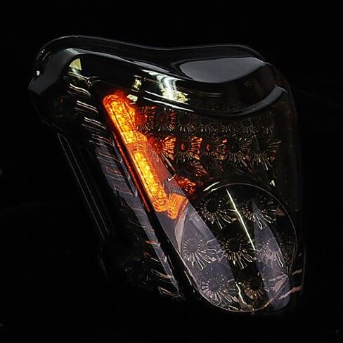 دخان ضوء الدراجات النارية ضوء الانعطاف الإشارات LED LED للفترة 2008-2009 Suzuki Hayabusa GSX1300R in Saudi Arabia