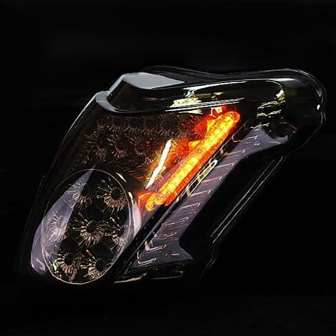 دخان ضوء الدراجات النارية ضوء الانعطاف الإشارات LED LED للفترة 2008-2009 Suzuki Hayabusa GSX1300R in Saudi Arabia