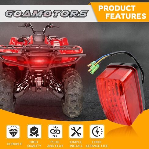 3FA8471001 خلفي فرامل ذيل الضوء الخلفي الخلفي التوافق مع ياماها Grizzly 125 350 400 450 550 660 700 Blaster 200 Banshee Wolverine Warrior 350 in Saudi Arabia