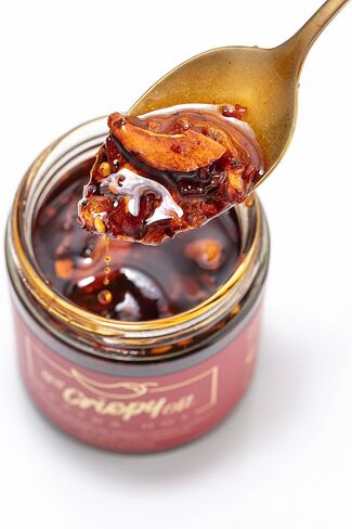 Hot Crispy Oil, An all natural unique blend of fresh fried shallots, fresh garlic and a proprietary blend of three different chili peppers. Highly addictive. in Saudi Arabia