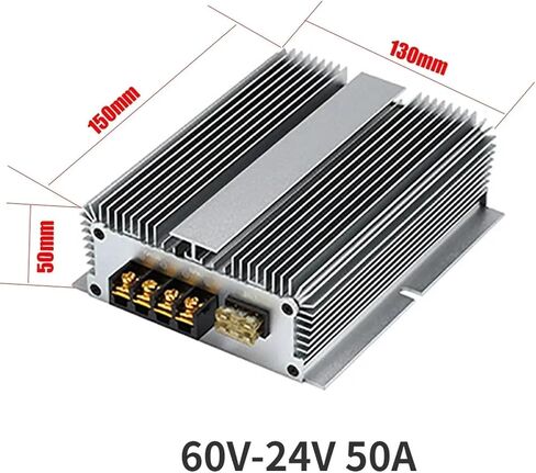 60V 48V 36V to 24V 3A-50A Power Converter Step Down Voltage Power Supply Voltage Regulator Module for Car(60V to 24V 50A) in Kuwait