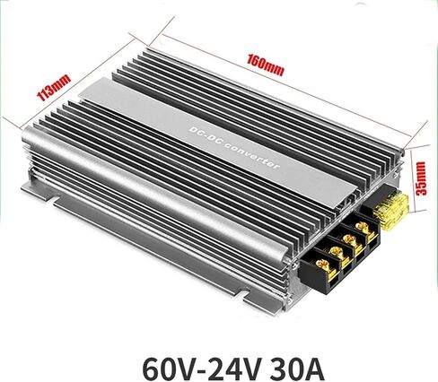 60V 48V 36V to 24V 3A-50A Power Converter Step Down Voltage Power Supply Voltage Regulator Module for Car(60V to 24V 50A) in Kuwait