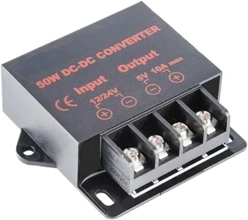 12V to 5V 5A 10A 15A Step Down Power Converter Voltage Regulator Reducer Stablizer Car Supply(12V 24V to 5V 15A) in Kuwait